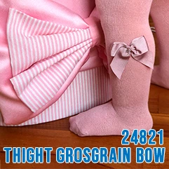 tights side grossgrain bow
