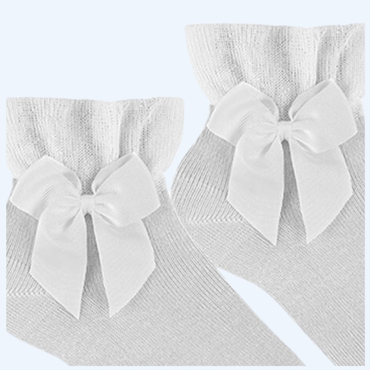 CEREMONY ANKLE SOCKSWITH GROSSGRAIN BOW CONDOR - 3