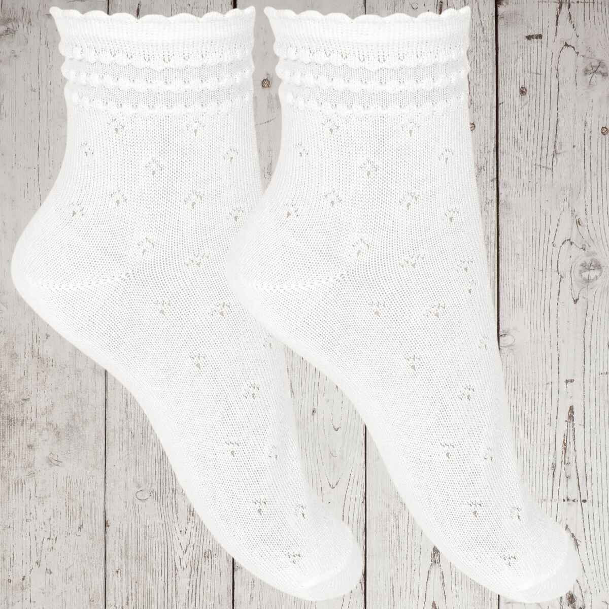 CEREMONY ANKLE SOCKS WITH RELIEF BORDER CONDOR - 1