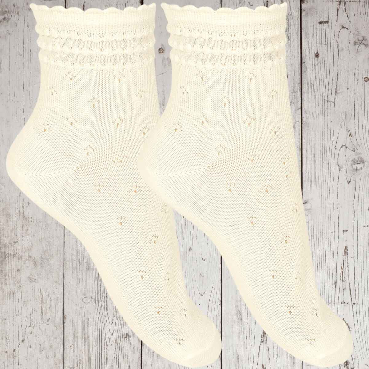 CEREMONY ANKLE SOCKS WITH RELIEF BORDER CONDOR - 4