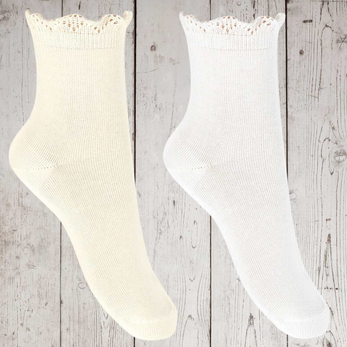 CEREMONY SOCKS WITH PATTERNED CUFF CONDOR - 1