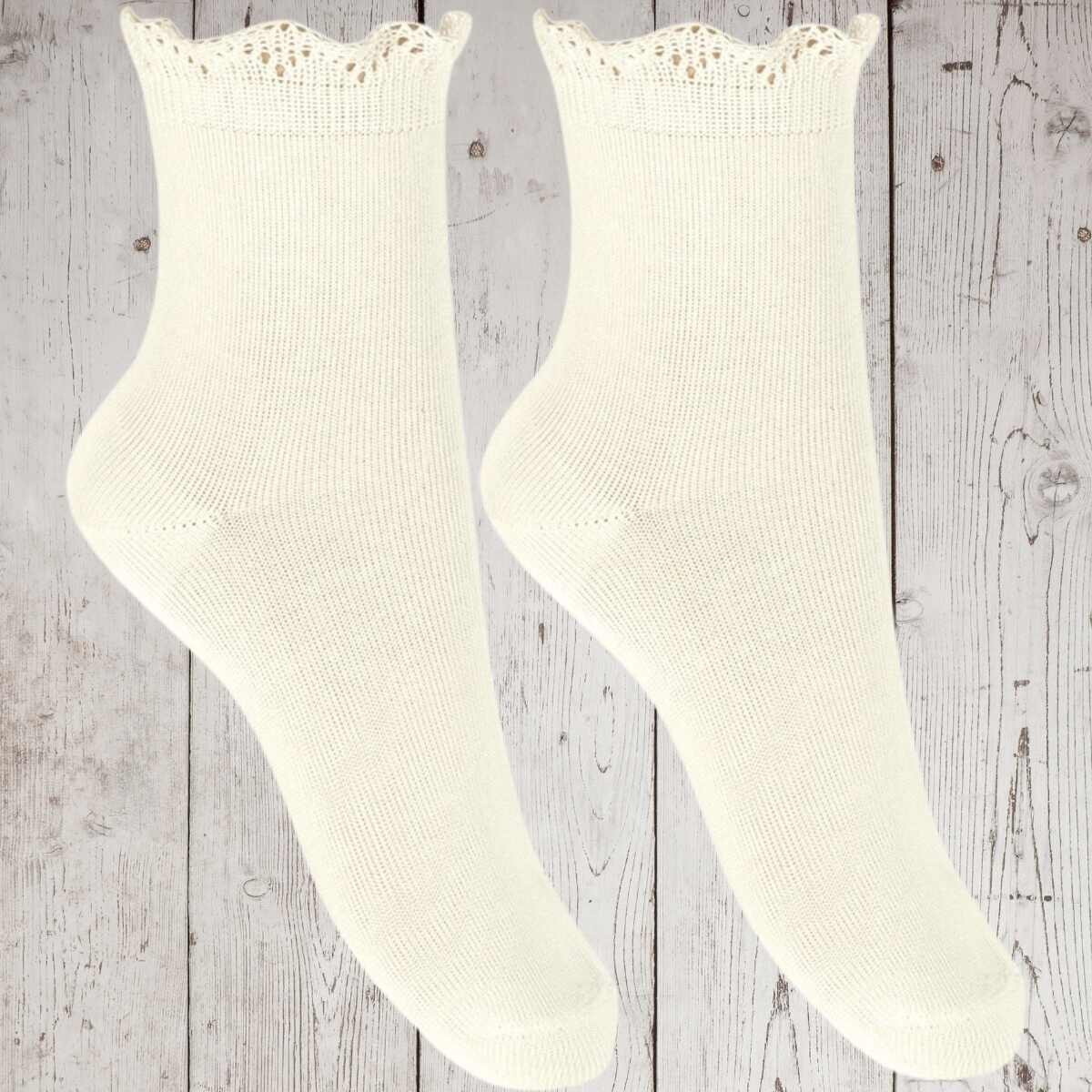 CEREMONY SOCKS WITH PATTERNED CUFF CONDOR - 3
