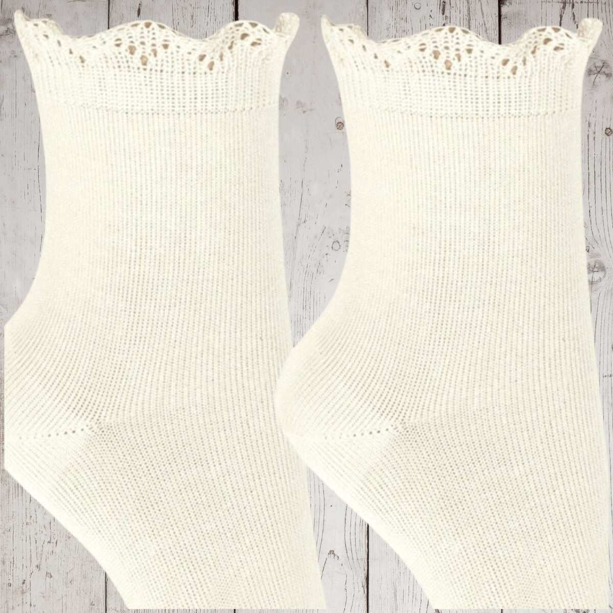 CEREMONY SOCKS WITH PATTERNED CUFF CONDOR - 4