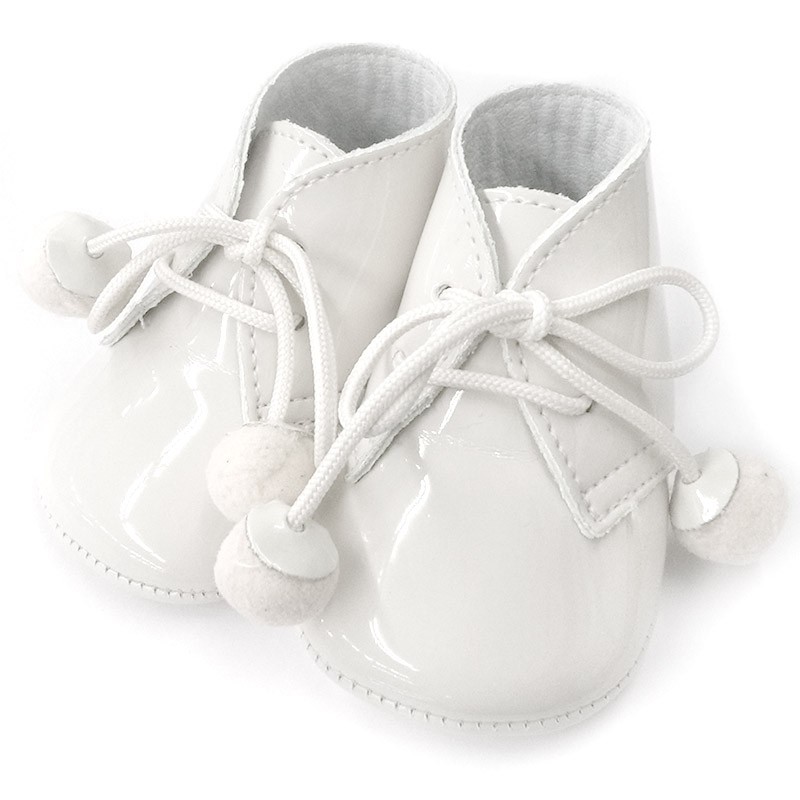 BABY SHOES CHAROL WITH POMPOM  - 6
