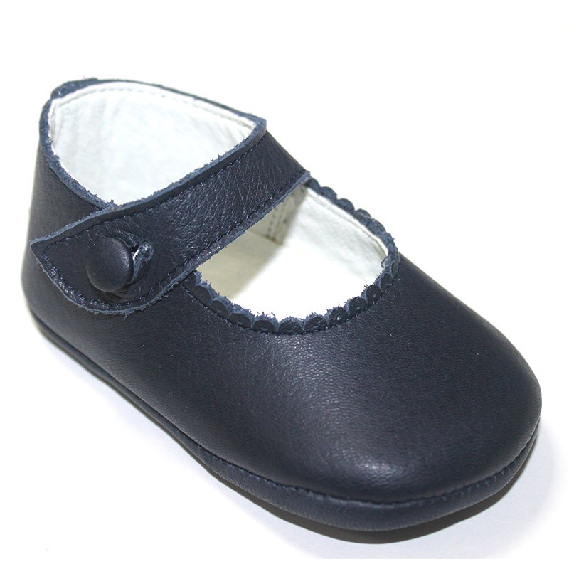 GIRLS BABY LEATHER SHOES  - 8