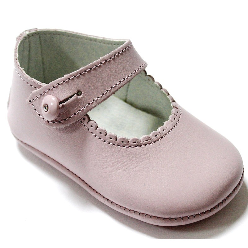 GIRLS BABY LEATHER SHOES  - 1