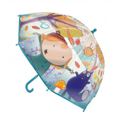 PARAGUAS MANUAL BURBUJA PEG + GATO 45CM CERDA - 1