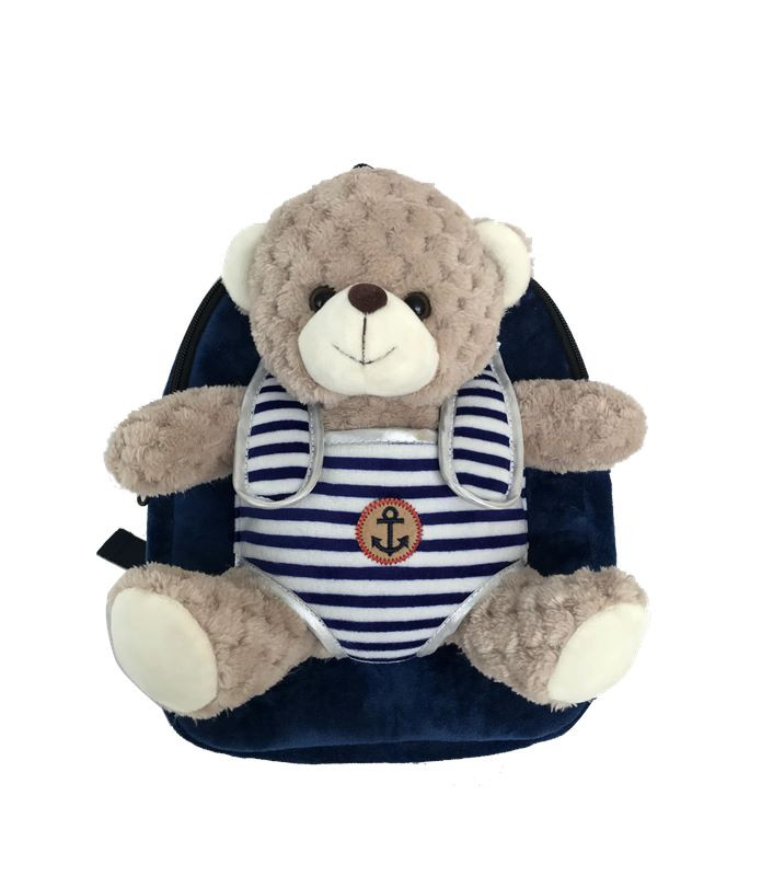 MOCHILA C/PELUCHE EXTRAIBLE OSO 28CM COPYWRITE EUROPE GROUP - 1