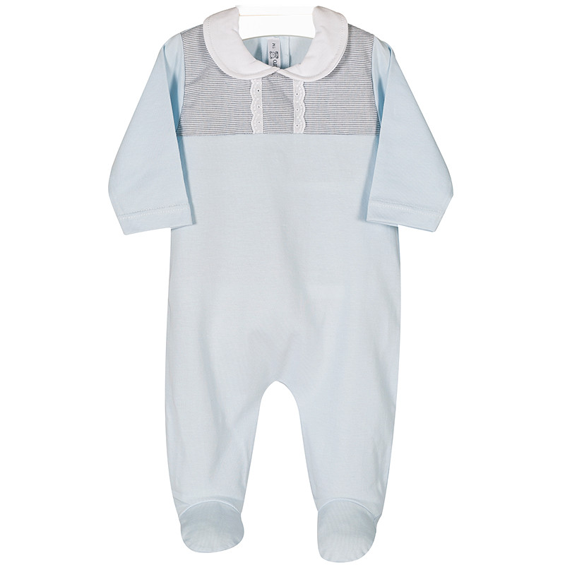 BOYS AND GIRLS BABYGROW ROUND NECK CALAMARO - 1