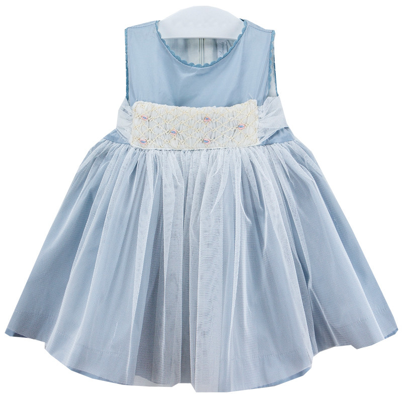 TULLE BLUE DRESS LA CIGUEÑA - 1