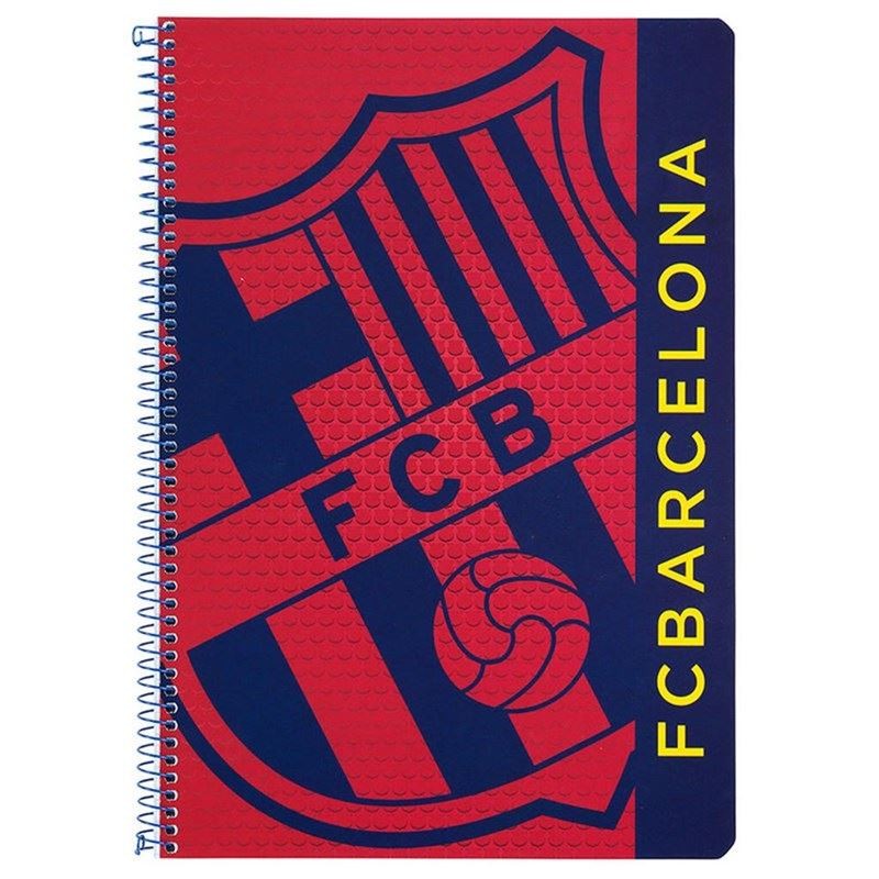 CUADERNO FC BARCELONA A4 80 h SAFTA - 3