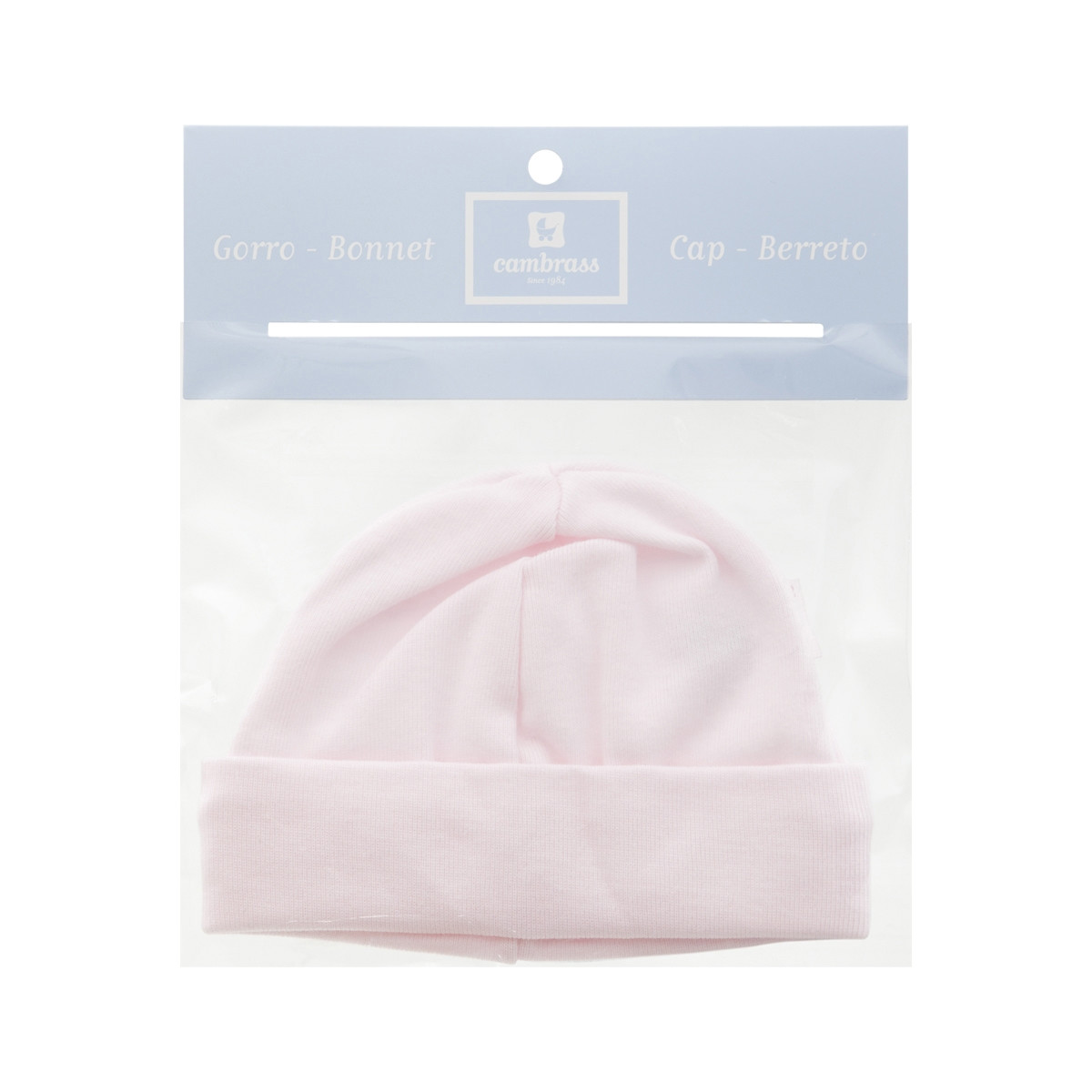 TRICOT CAP LISO PINK CAMBRASS - 2