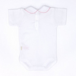 BODY CON CUELLO MANGA CORTA I. 0703 CROQUET ROSA CAMBRASS 2
