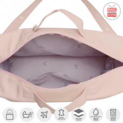 BOLSO MATERNAL TABELA MATE ROSA 16x41.5x29 CM CAMBRASS 3