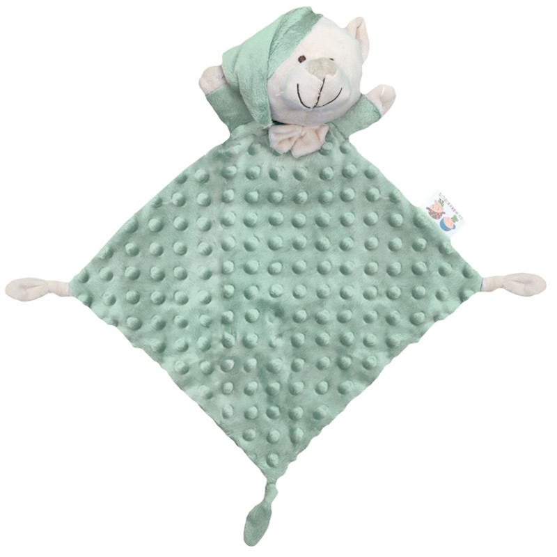 Green Blanket with DouDou 80x110cm GAMBERRITOS - 3