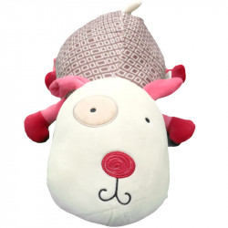 Beige Plush Dog 33cm GAMBERRITOS - 1