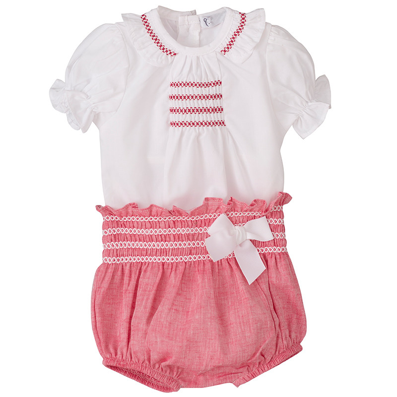 GIRLS LAMPEDUSA TOP  AND NAPPY COVER CALAMARO - 1