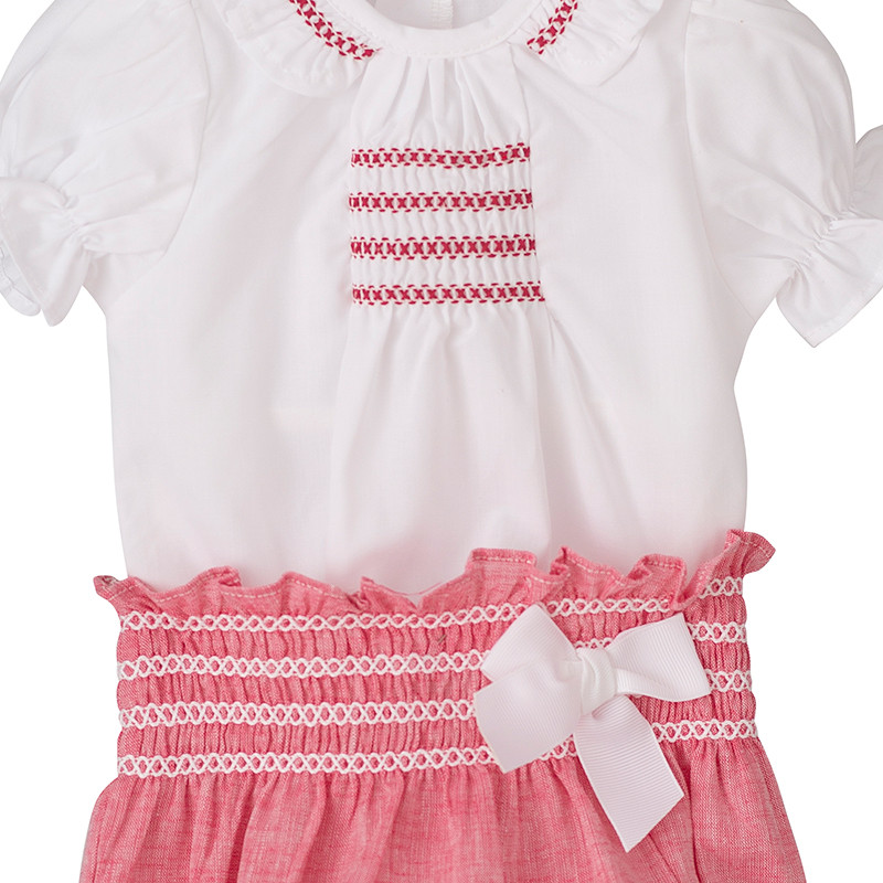 GIRLS LAMPEDUSA TOP  AND NAPPY COVER CALAMARO - 2