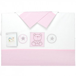 OSITO ROSA SHEETS SET GAMBERRITOS - 1