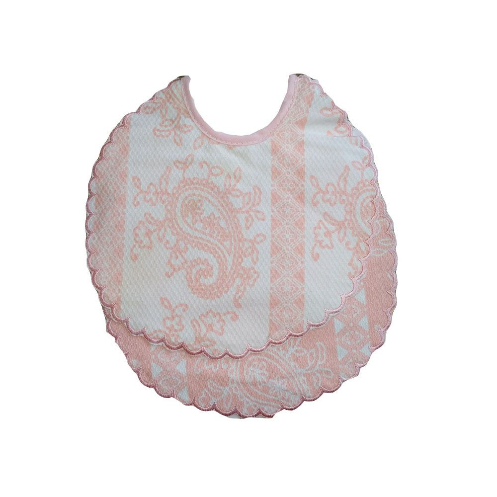 BABEROS DE PIQUE ESTAMPANDO ROSA GAMBERRITOS - 1