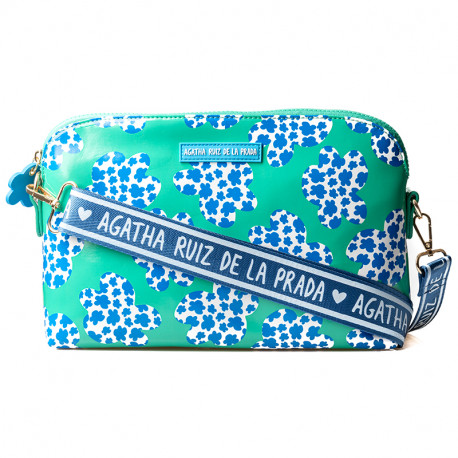 BOLSO CHAROL CON ASA WEBBING AGATHA HOJAS BOLSO CHAROL CON ASA WEBBING AGATHA HOJAS