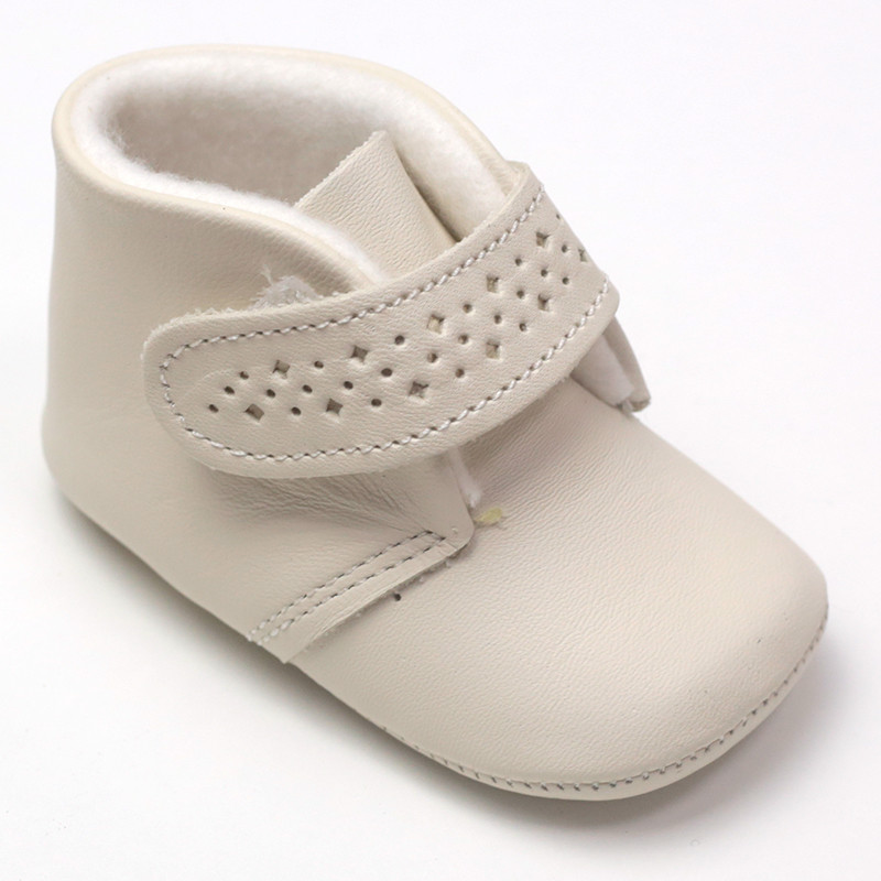 SOFT LEATHER BABY SHOES CUQUITO - 2