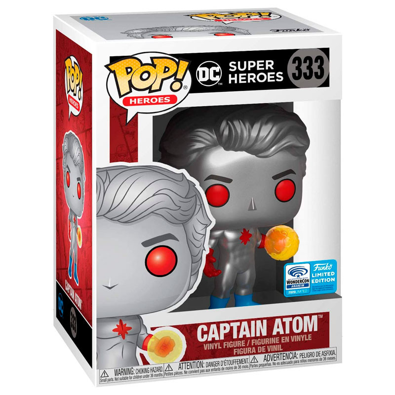POP Figure DC Comics Capitan Atom Exclusive 333 FUNKO POP - 3