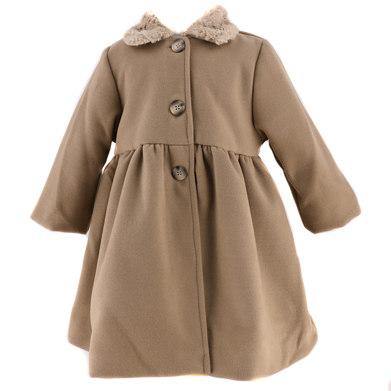 CLOTH THREE BUTTONED COAT WITH BOW AT THE BACK DULCE DE FRESA - 1
