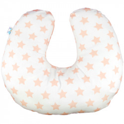 ALMOHADA DE LACTANCIA ESTRELLAS ROSA