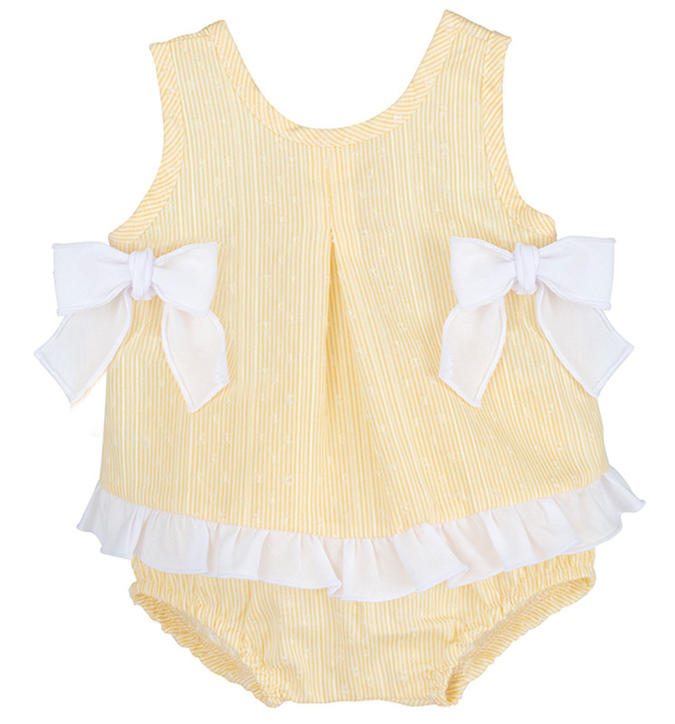 GIRLS DRESS AND NAPPY COVER CALAMARO - 2
