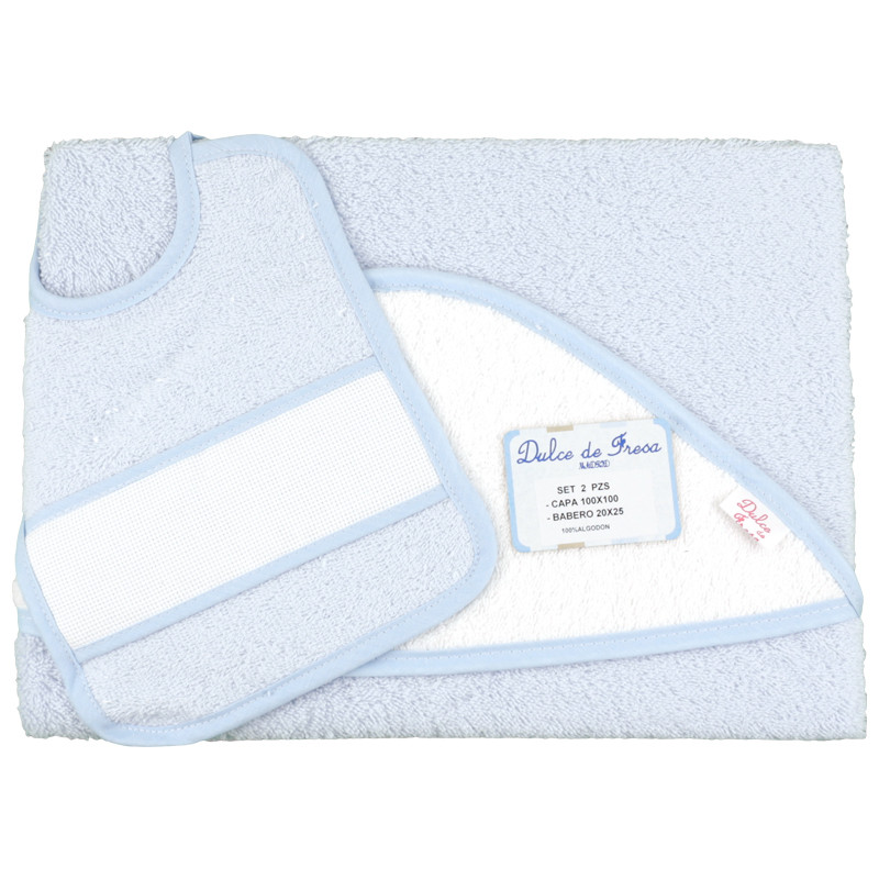 HOODED TOWEL 100X100 DULCE DE FRESA - 1