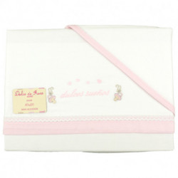 BABY CRIB SHEET 60x120 DULCE DE FRESA - 1