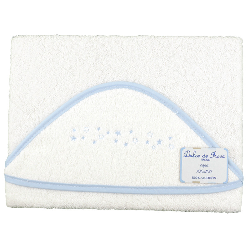 HOODED TOWEL 100X100 DULCE DE FRESA - 1