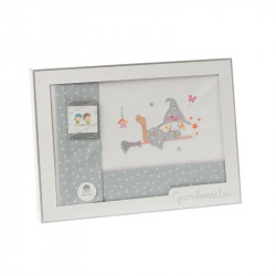 GREY 3 BED SHEETS SET WITCH GAMBERRITOS - 1