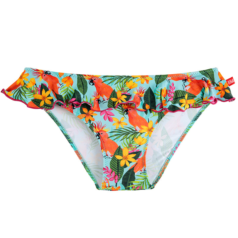 Exotic Park UPF 50 bikini bottom with flounces CONDOR - 1