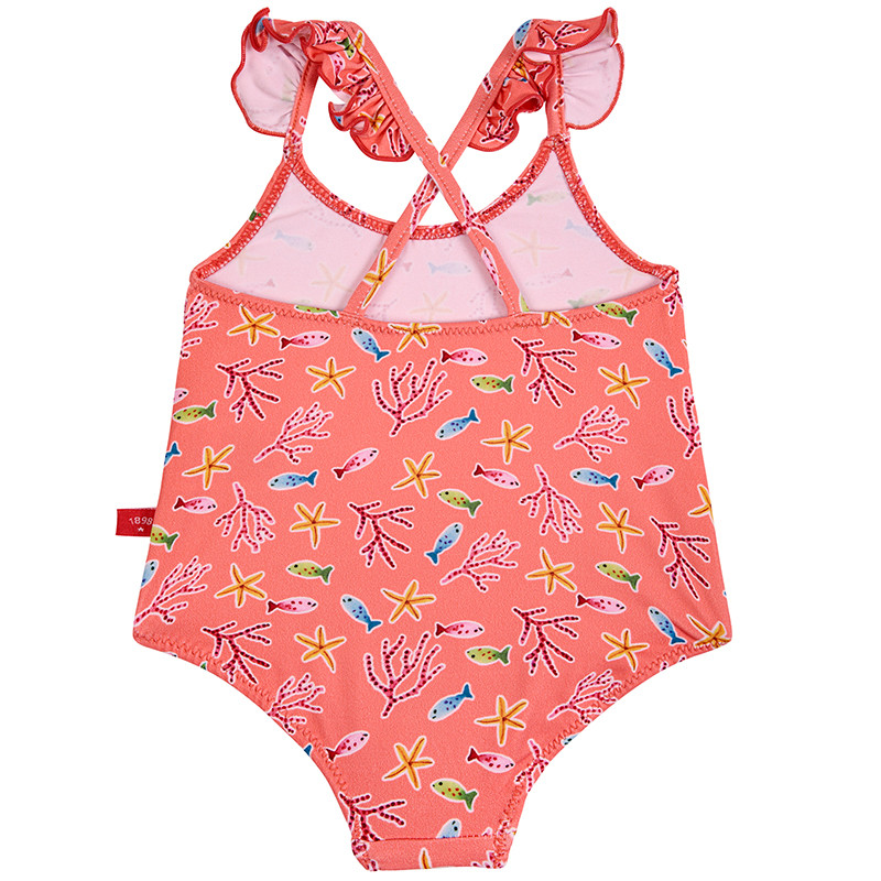 Under the Sea UPF 50 swimsuit with frill tulle CONDOR - 2
