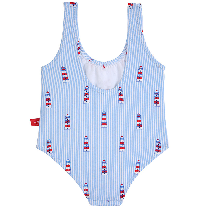 Med Riviera UPF 50 swimsuit with small bow CONDOR - 3