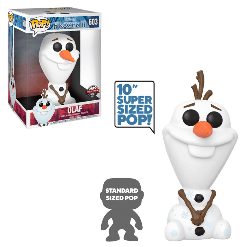 Figura POP Disney Frozen Olaf Exclusivo 25Cm FUNKO POP - 1