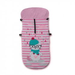 SACO CARRO CORALINA ESTAMPADO GATITA GAMBERRITOS - 1