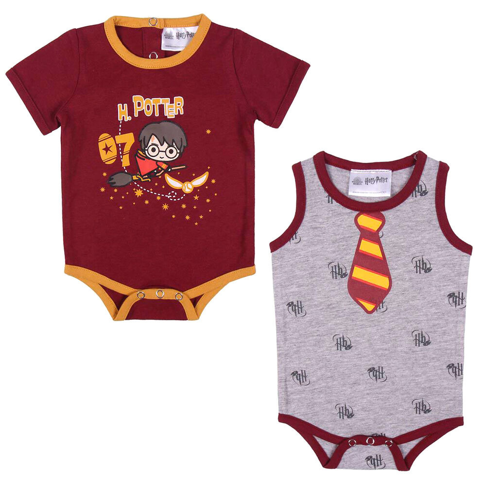 PACK 2 BABY BODIES HARRY POTTER CERDA - 1