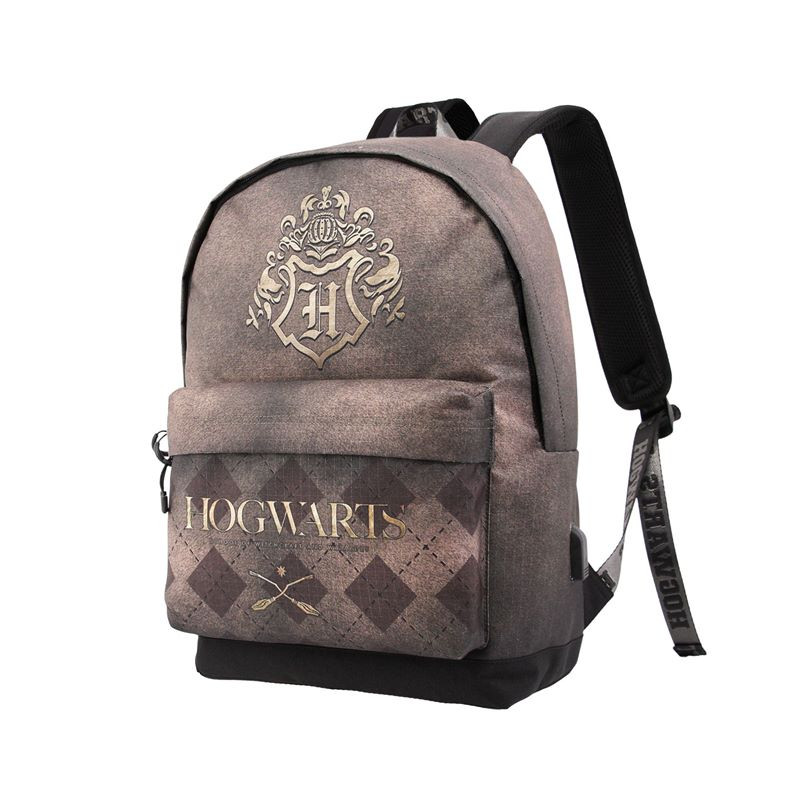 Harry Potter Marron Mochila Hs 1.3 Gold KARACTERMANIA - 1