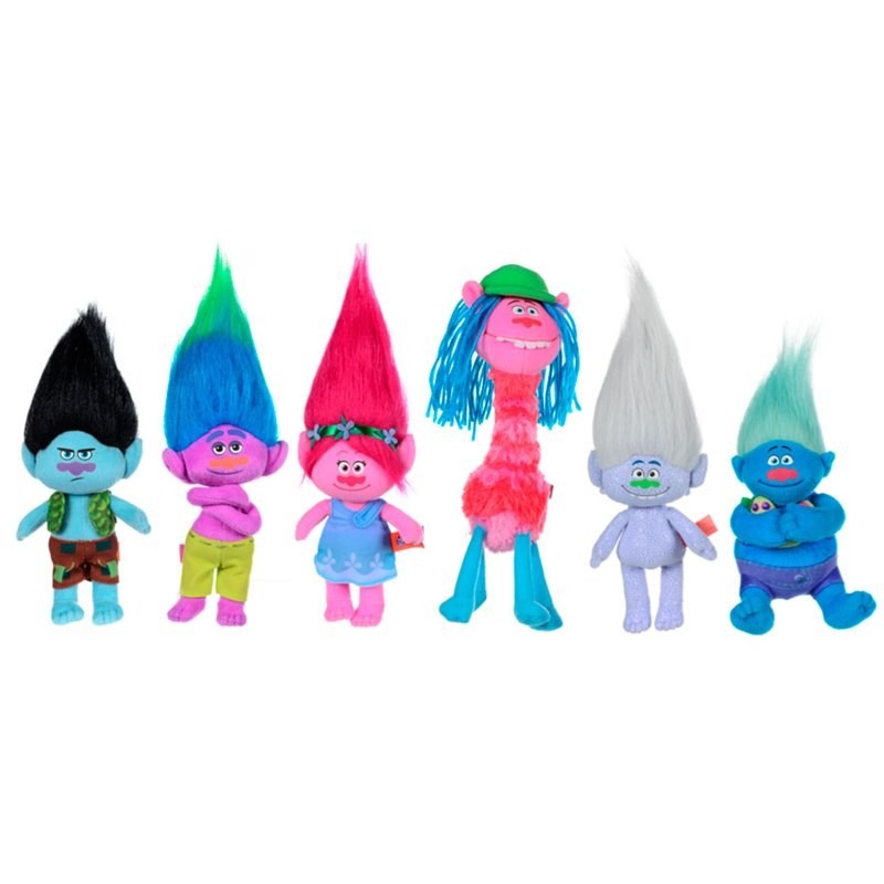 PELUCHE T100 SURTIDO TROLLS PLAY BY PLAY - 1