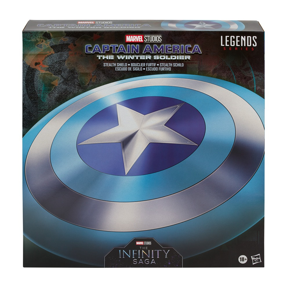 Replica Escudo Capitan America Soldado de Invierno 60 Cm Marvel Legends HASBRO - 3