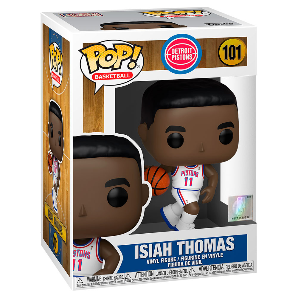 Figura POP NBA Legends Isiah Thomas Pistons Home 101 FUNKO POP - 3