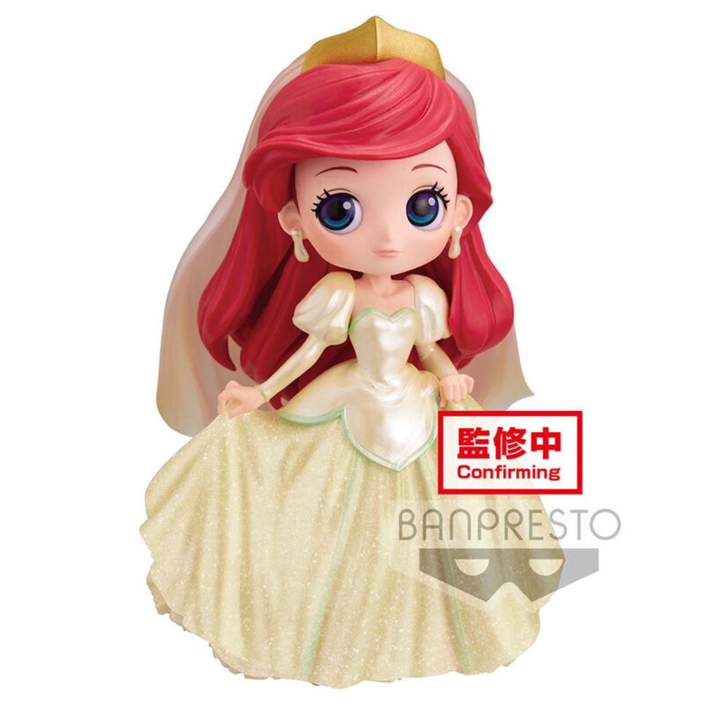 Disney Characters Dreamy Style Glitter Collection Ariel Q Posket figure 14cm BANPRESTO - 1
