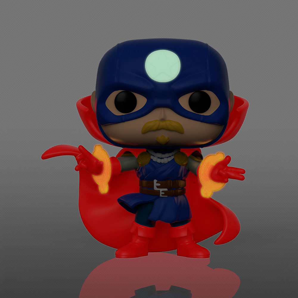 Figura POP Marvel Infinity Warps Soldier Supreme Exclusive Glow 858 FUNKO POP - 2