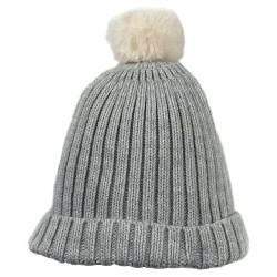 BOYS KNITTED BONNET WITH POMPOM MARTIN ARANDA - 2