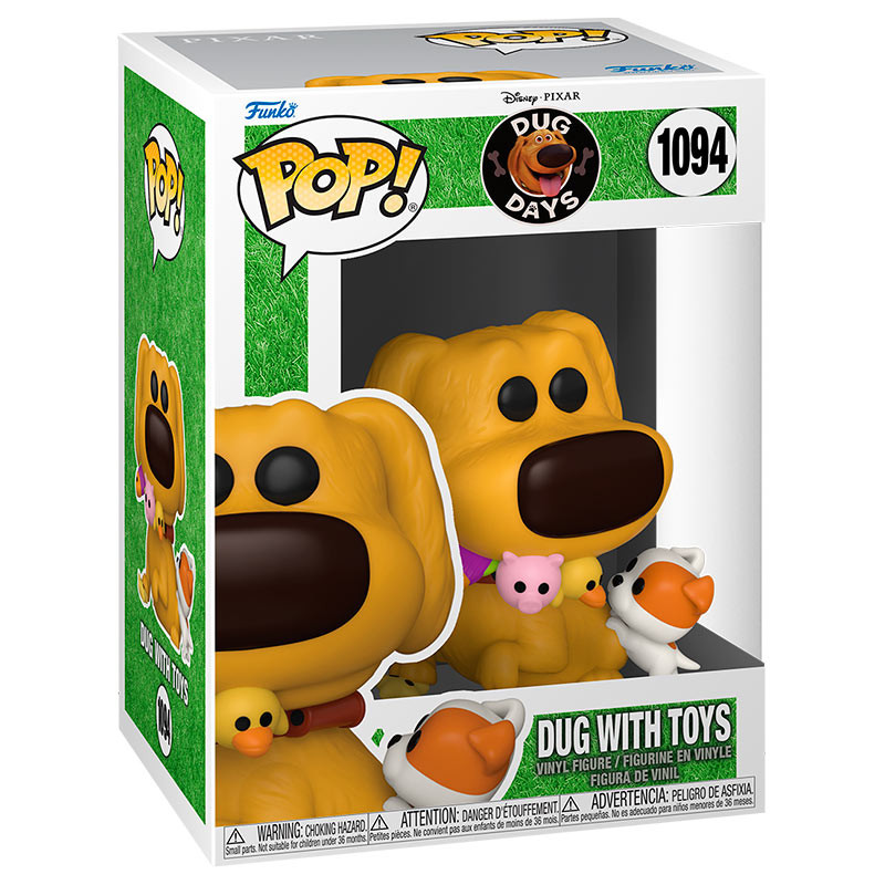 POP Figure Disney Dug Days Dug w/toys 1094 FUNKO POP - 2
