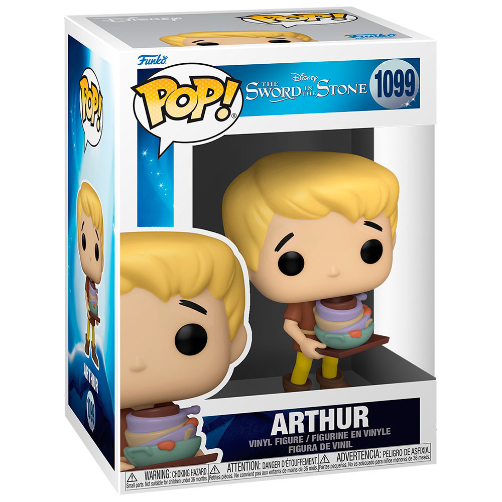 Figura POP Disney Merlin el Encantador Arthur 1099 FUNKO POP - 3