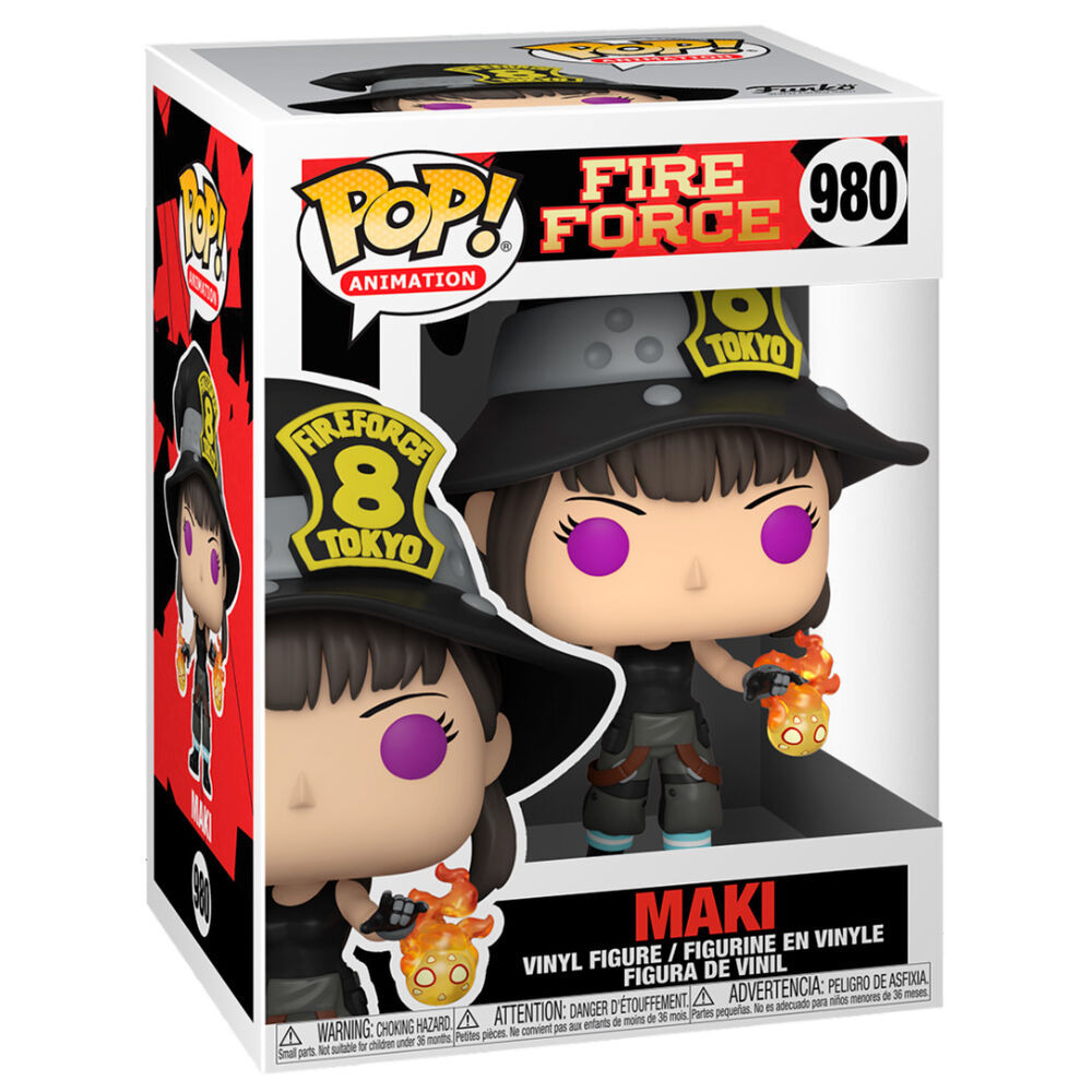 POP Figure Fire Force Maki 980 FUNKO POP - 3